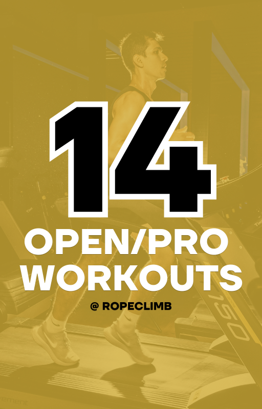 14 Open/Pro Workouts