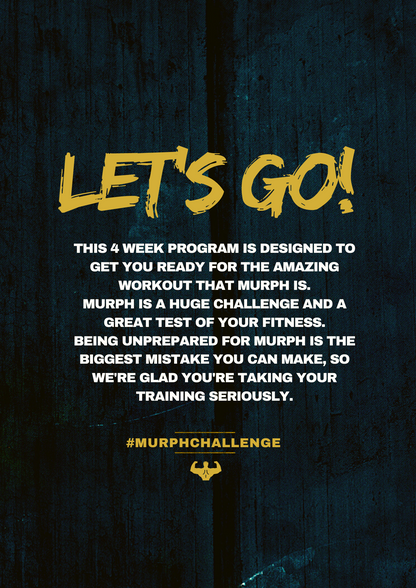 MURPH PREP - 4 Week Program